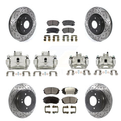 Transit Auto KCD-100334P Disc Brake Kit for 2015 Hyundai Sonata - Front and Rear product image