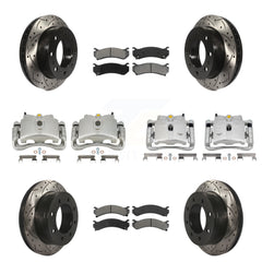 Transit Auto KCD-100334S Disc Brake Kit for 1999-2013 Chevrolet Suburban 2500, GMC Yukon XL 2500, Chevrolet Silverado 2500 HD & more - Front and Rear product image