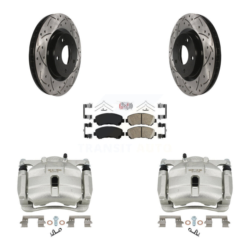 Transit Auto KCD-100335N Disc Brake Kit for 2008-2015 Nissan Rogue Select, Nissan Rogue - Front product image