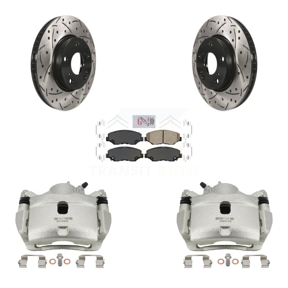 Transit Auto KCD-100336N Disc Brake Kit for 2016-2021 Honda Civic - Front product image