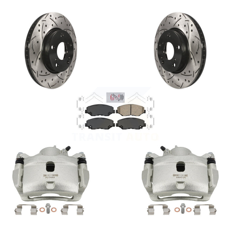 Transit Auto KCD-100336N Disc Brake Kit for 2016-2021 Honda Civic - Front product image