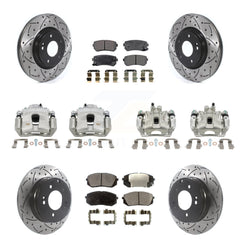 Transit Auto KCD-100336P Disc Brake Kit for 2015 Hyundai Sonata - Front and Rear product image