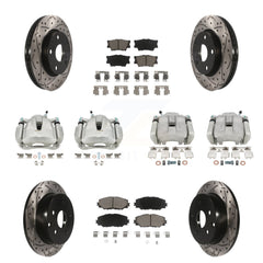 Transit Auto KCD-100337C Disc Brake Kit for 2014-2015 Toyota RAV4 - Front and Rear product image