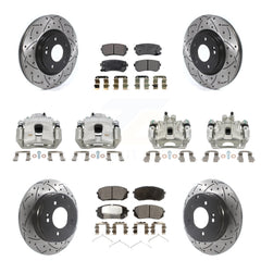 Transit Auto KCD-100337P Disc Brake Kit for 2016 Hyundai Sonata - Front and Rear product image