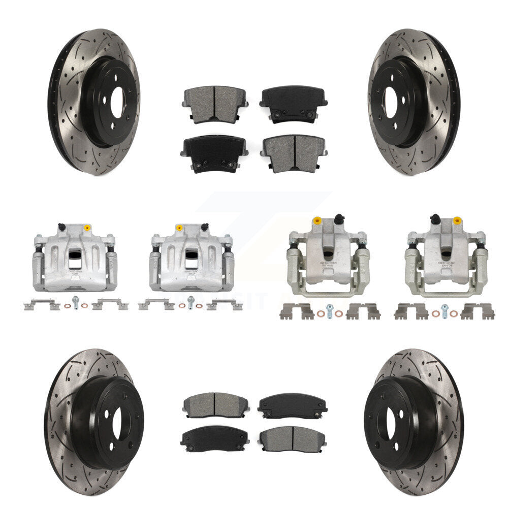 Transit Auto KCD-100337S Disc Brake Kit for 2015-2016 Dodge Charger - Front and Rear product image