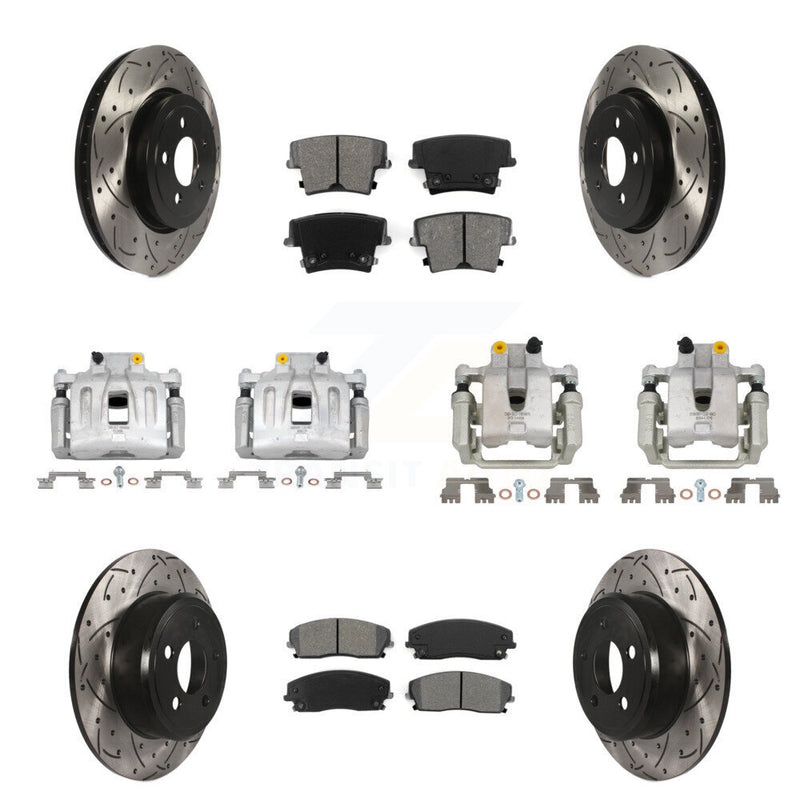 Transit Auto KCD-100337S Disc Brake Kit for 2015-2016 Dodge Charger - Front and Rear product image