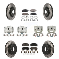 Transit Auto KCD-100337T Disc Brake Kit for 2014-2015 Nissan Rogue - Front and Rear product image