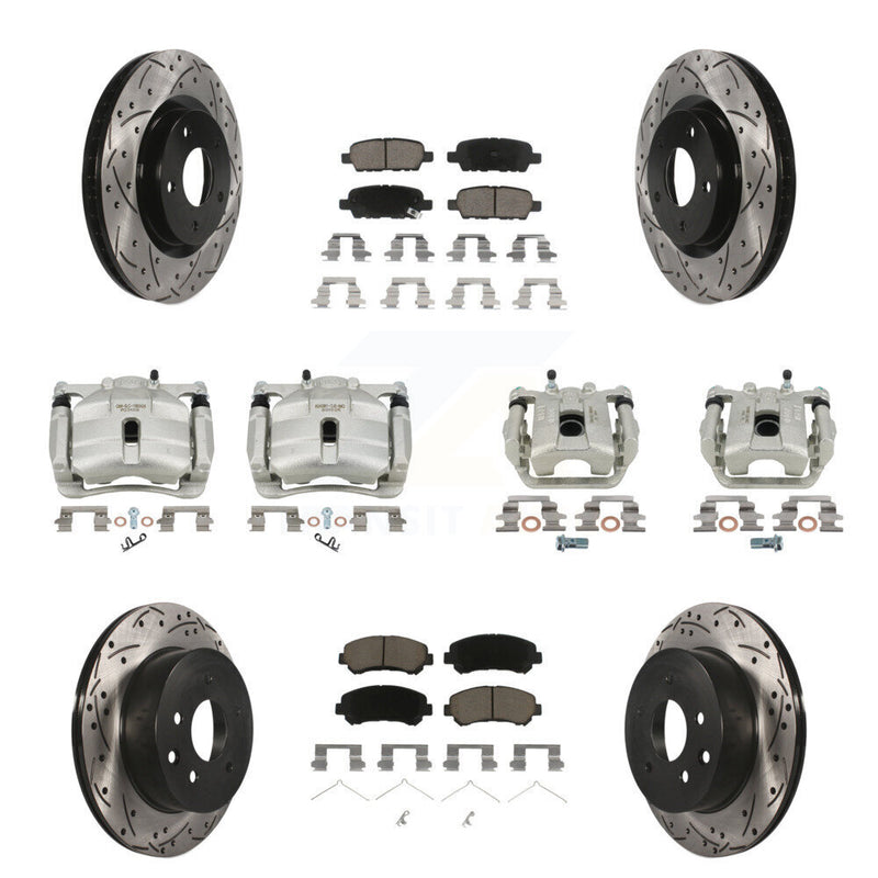 Transit Auto KCD-100338C Disc Brake Kit for 2008-2015 Nissan Rogue Select, Nissan Rogue - Front and Rear product image