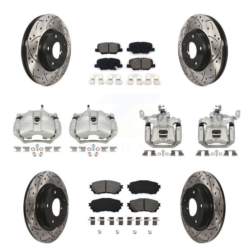Transit Auto KCD-100338S Disc Brake Kit for 2014-2015 Mazda 6 - Front and Rear product image