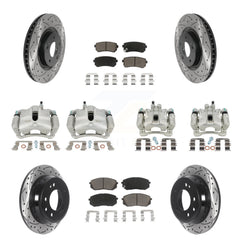 Transit Auto KCD-100339C Disc Brake Kit for 2015 Hyundai Tucson - Front and Rear product image