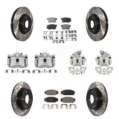 Transit Auto KCD-100339P Disc Brake Kit for 2006-2008 Honda Civic - Front and Rear product image