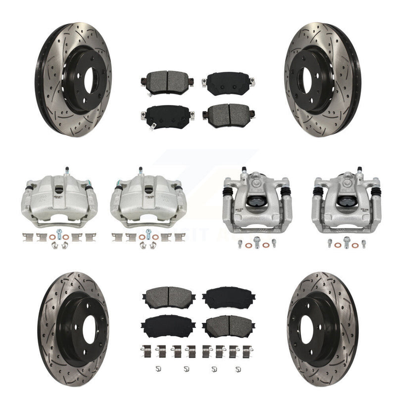 Transit Auto KCD-100340S Disc Brake Kit for 2019-2021 Mazda 6 - Front and Rear product image