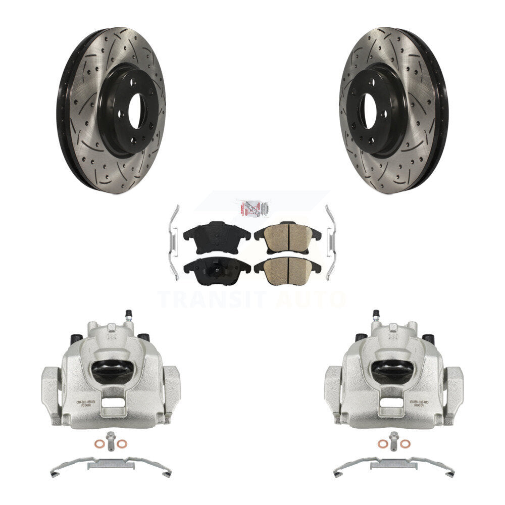 Transit Auto KCD-100341N Disc Brake Kit for 2013-2020 Ford Fusion, Lincoln MKZ - Front product image