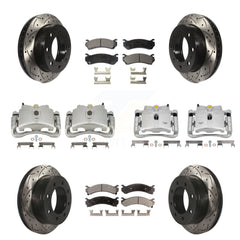 Transit Auto KCD-100341P Disc Brake Kit for 1999-2013 Chevrolet Suburban 2500, GMC Yukon XL 2500, Chevrolet Silverado 2500 HD & more - Front and Rear product image