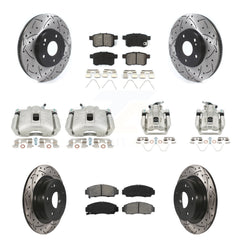 Transit Auto KCD-100341S Disc Brake Kit for 2010-2014 Honda Accord, Acura TSX - Front and Rear product image