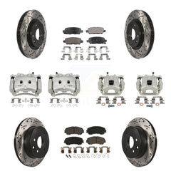 Transit Auto KCD-100342T Disc Brake Kit for 2017 Nissan Rogue - Front and Rear product image