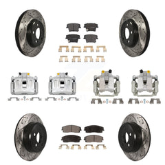 Transit Auto KCD-100343P Disc Brake Kit for 2012-2018 Chrysler 300, Dodge Charger - Front and Rear product image