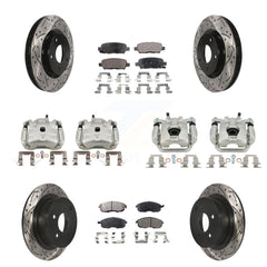 Transit Auto KCD-100343T Disc Brake Kit for 2007-2010 Nissan Sentra - Front and Rear product image
