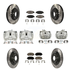 Transit Auto KCD-100344C Disc Brake Kit for 2016-2022 Mazda CX-5 - Front and Rear product image