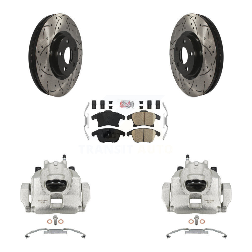 Transit Auto KCD-100344N Disc Brake Kit for 2019-2020 Ford Police Responder Hybrid - Front product image