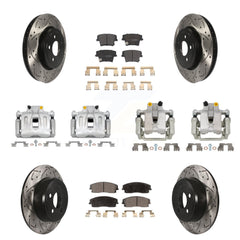 Transit Auto KCD-100344P Disc Brake Kit for 2015-2016 Dodge Charger - Front and Rear product image