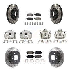 Transit Auto KCD-100345S Disc Brake Kit for 2016 Hyundai Sonata - Front and Rear product image