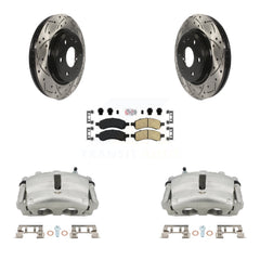 Transit Auto KCD-100346N Disc Brake Kit for 2007-2017 GMC Acadia Limited, Chevrolet Traverse, Buick Enclave & more - Front product image