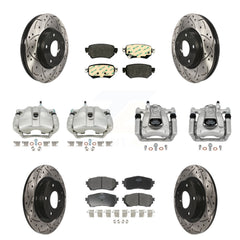Transit Auto KCD-100346P Disc Brake Kit for 2016-2018 Mazda 6 - Front and Rear product image