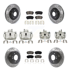 Transit Auto KCD-100346S Disc Brake Kit for 2016 Hyundai Sonata - Front and Rear product image