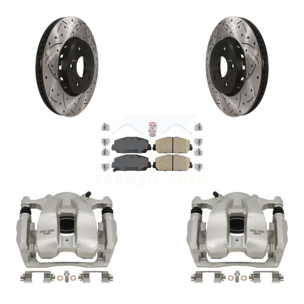 Transit Auto KCD-100347N Disc Brake Kit for 2016-2018 Acura RDX - Front product image