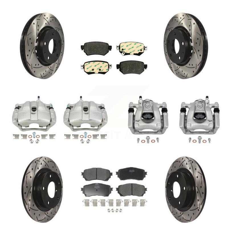 Transit Auto KCD-100347P Disc Brake Kit for 2019-2021 Mazda 6 - Front and Rear product image