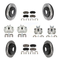 Transit Auto KCD-100348C Disc Brake Kit for 2013 Chevrolet Malibu - Front and Rear product image
