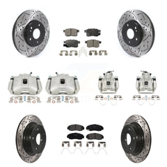 Transit Auto KCD-100348P Disc Brake Kit for 2010-2014 Honda Accord, Acura TSX - Front and Rear product image