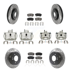 Transit Auto KCD-100348S Disc Brake Kit for 2016-2019 Kia Optima - Front and Rear product image