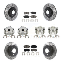 Transit Auto KCD-100349S Disc Brake Kit for 2017-2019 Kia Optima - Front and Rear product image