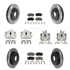 Transit Auto KCD-100350C Disc Brake Kit for 2014-2016 Chevrolet Malibu Limited, Chevrolet Malibu - Front and Rear product image
