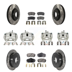 Transit Auto KCD-100351T Disc Brake Kit for 2010-2016 Kia Sportage, Hyundai Tucson - Front and Rear product image