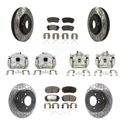 Transit Auto KCD-100352P Disc Brake Kit for 2016 Hyundai Sonata - Front and Rear product image