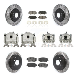 Transit Auto KCD-100352S Disc Brake Kit for 2016-2021 Hyundai Tucson, Kia Sportage - Front and Rear product image