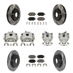 Transit Auto KCD-100353C Disc Brake Kit for 2017-2019 Chevrolet Cruze - Front and Rear product image