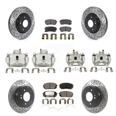 Transit Auto KCD-100353P Disc Brake Kit for 2016 Hyundai Sonata - Front and Rear product image