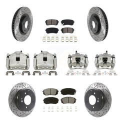 Transit Auto KCD-100353S Disc Brake Kit for 2016 Hyundai Tucson - Front and Rear product image