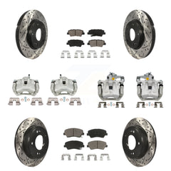 Transit Auto KCD-100354C Disc Brake Kit for 2013-2016 Hyundai Elantra GT, Kia Forte, Kia Forte5 & more - Front and Rear product image