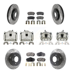 Transit Auto KCD-100354T Disc Brake Kit for 2016 Hyundai Tucson - Front and Rear product image