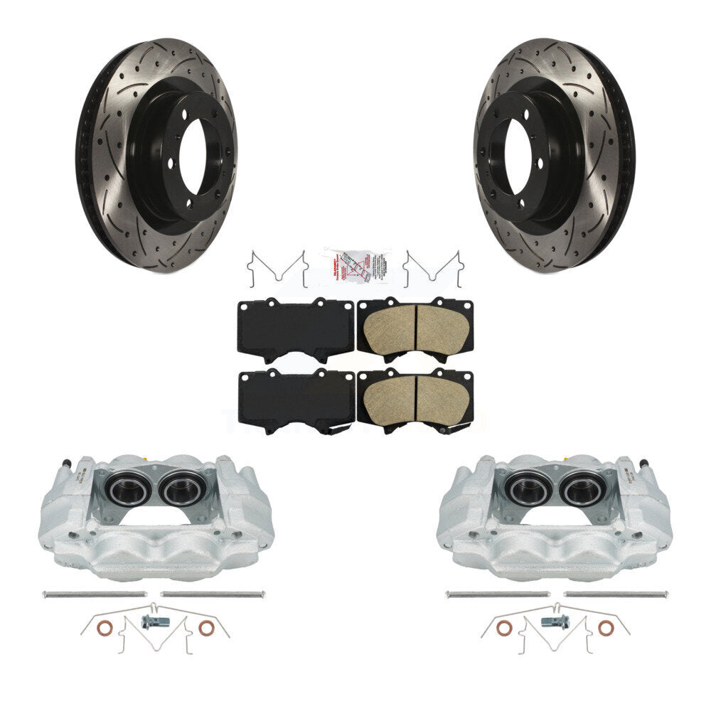 Transit Auto KCD-100355N Disc Brake Kit for 2010-2015 Lexus GX460, Toyota 4Runner - Front product image