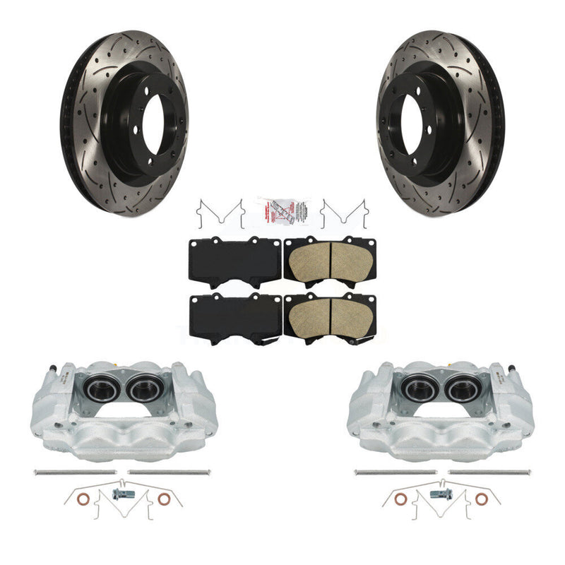 Transit Auto KCD-100355N Disc Brake Kit for 2010-2015 Lexus GX460, Toyota 4Runner - Front product image