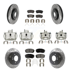 Transit Auto KCD-100355P Disc Brake Kit for 2016-2019 Kia Optima - Front and Rear product image