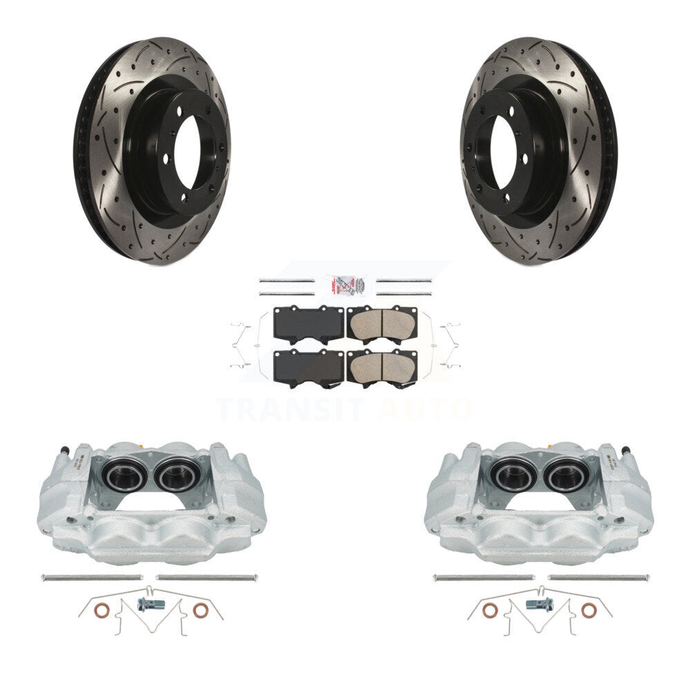 Transit Auto KCD-100356N Disc Brake Kit for 2010-2015 Lexus GX460, Toyota 4Runner - Front product image