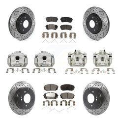 Transit Auto KCD-100356P Disc Brake Kit for 2017-2019 Kia Optima - Front and Rear product image