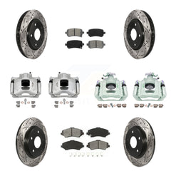 Transit Auto KCD-100356S Disc Brake Kit for 2008-2012 Ram C/V, Volkswagen Routan, Chrysler Town & Country & more - Front and Rear product image